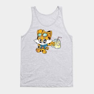 Little Tiger Dude - Summertime Fun Tank Top